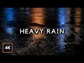 Heavy Rain on Old Road to Sleep in 2 Minutes. Strong Rain Sounds to fight Insomnia, Block Noise