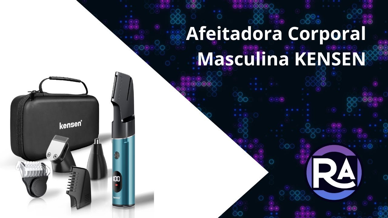 KENSEN Afeitadora Corporal Masculina, Depiladora Corporal