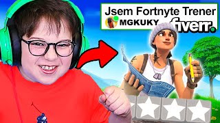 KOUPIL JSEM FORTNITE TRENÉRA A VYTROLIL HO🤫