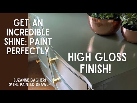 Get an Incredible Shine: Paint Perfectly with a High-Gloss Finish