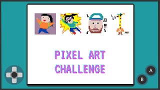 pixel art challenge - MakeCode Arcade Live!