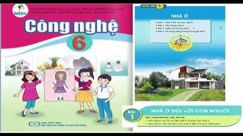 Công nghệ 6 ( cánh diều) Bài 1: Nhà ở đối với con người.