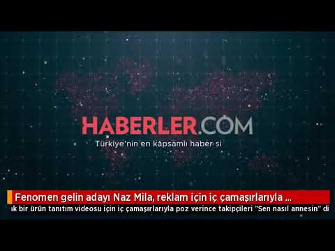 Fenomen gelin adayı Naz Mila, reklam için iç çamaşırlarıyla video çekince takipçileri tepki gösterdi