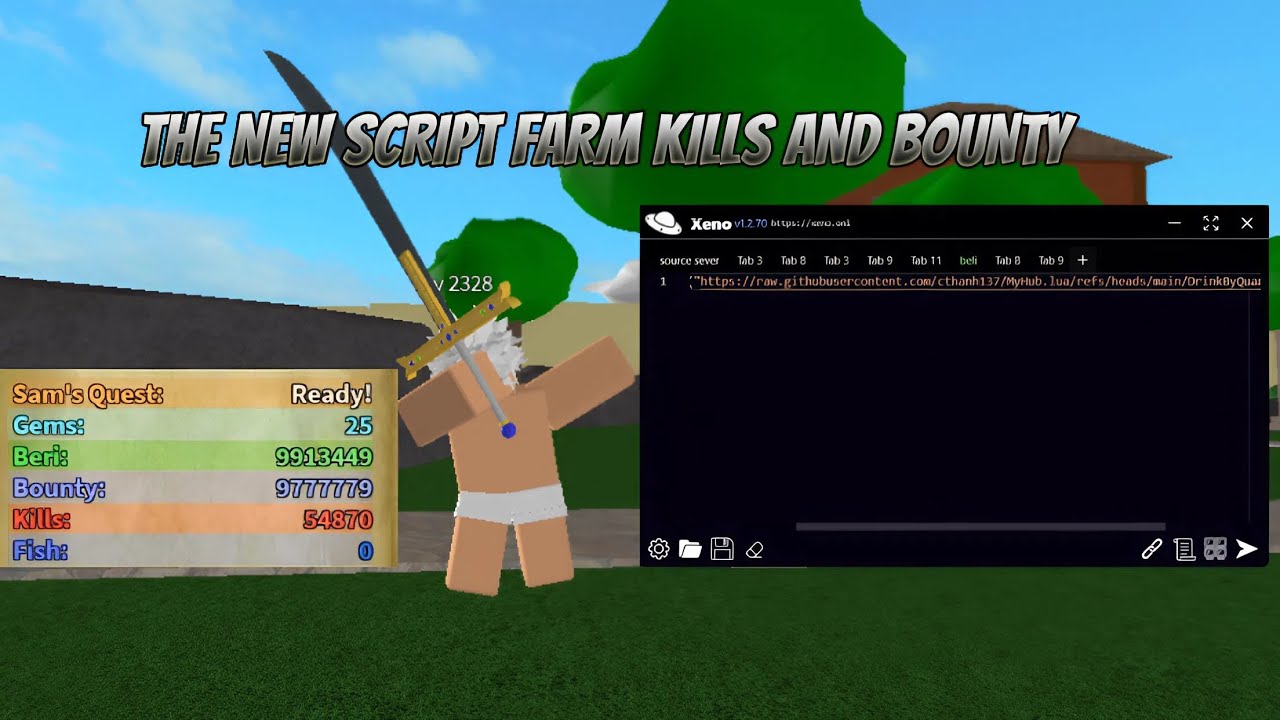 THE NEW SCRIPT Farm Kills and Bounty in One Piece Mythical | OP:M