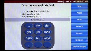 Chapter 4  HIAC 8011+ Sample Batch Lot ID setup procedure