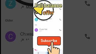 jazz | full balance offer || jazz full balance offer code |full balance offer kasy lagain #jazz