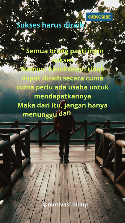 kata bijak singkat hidup adalah perjuangan dan perjuangan butuh pengorbanan