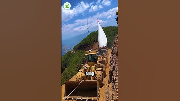 Vận Chuyển Cánh Quạt Tua Bin Gió, Công Việc Khó Nhất Hành Tinh!