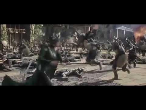 Thor ragnarok 2017  Hela Vs Asgard Army Fight scen M.G  Movies Ⓜ️ أبطال خارقون