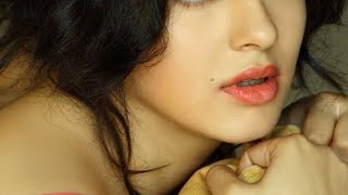 South Indian Famous Actress Hansika Motwani Beautiful Face And Lips Closeup