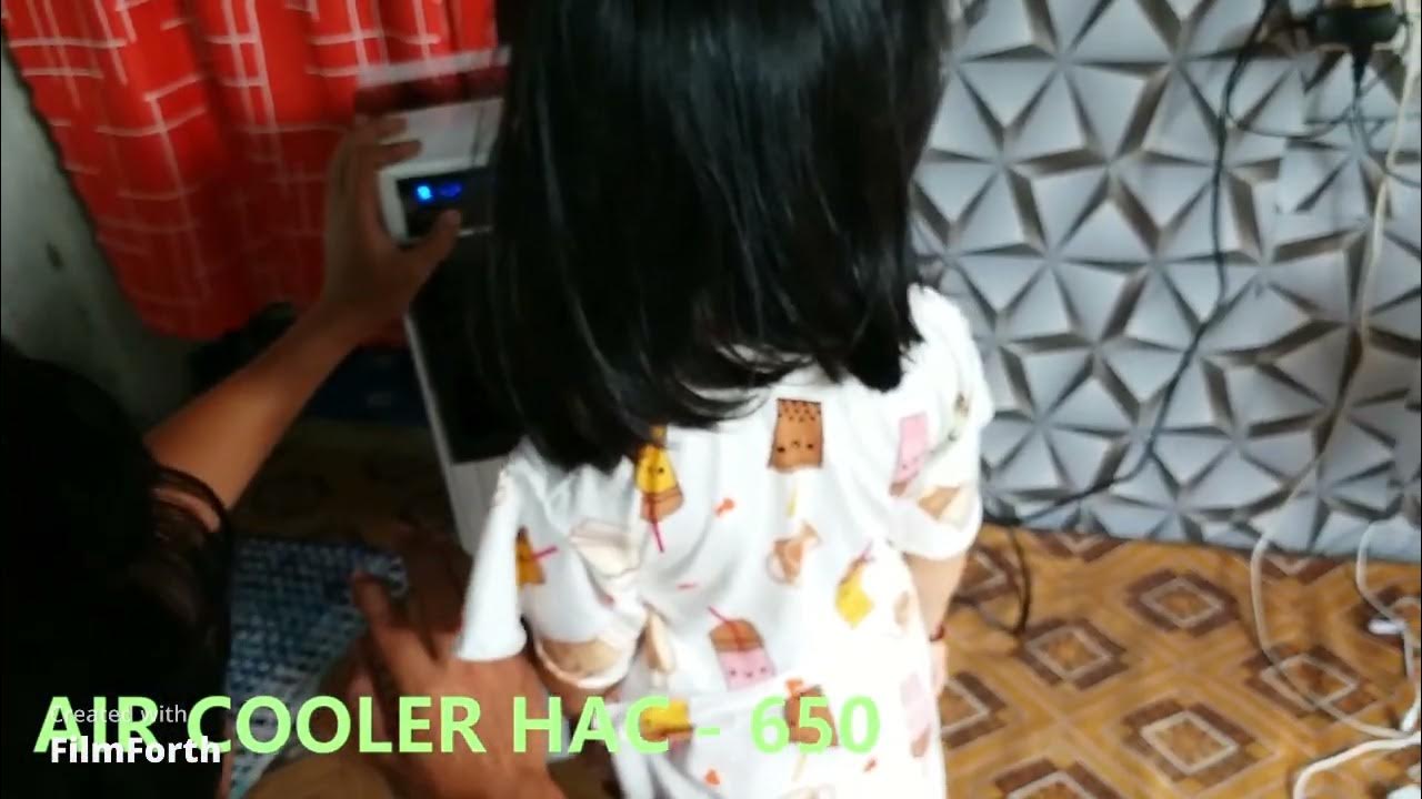 BUYING AIR COOLER HAC 650 WITH FREE MINI FAN IN ABENSON YouTube