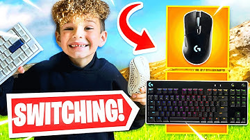 7 Year Old Switching From Controller to Keyboard and Mouse for WARZONE