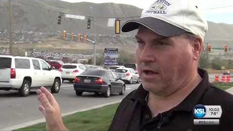 Construction project causes major delays on Bangerter Highway