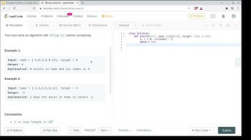 704 Binary Search Explanation | Tamil | Easy Problem | Leetcode | தமிழ் #leetcode