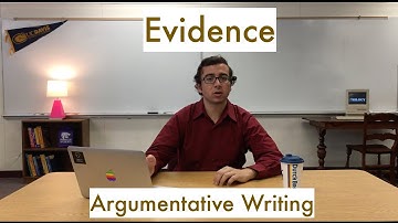 Evidence in Argumentative Writing