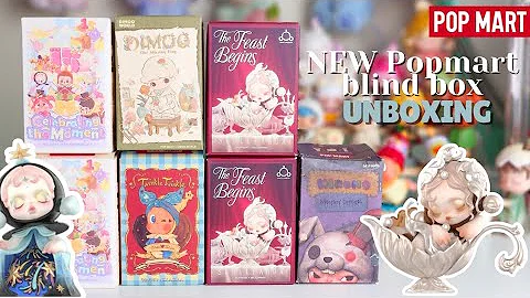 NEW POPMART BLIND BOX UNBOXING ✨ PART 1 ✨ 15th ANNIVERSARY, SKULLPANDA THE FEAST BEGINS AND MORE ❤️