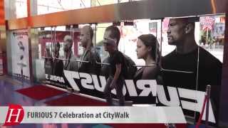 Furious 7 Celebration At Universal Citywalk