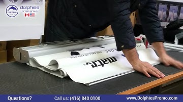 DOUBLE-SIDED Roll Up - New Banner INSTALLATION Instructions