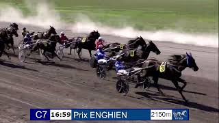 Vidéo de la course PMU PRIX ENGHIEN -PREMIUM