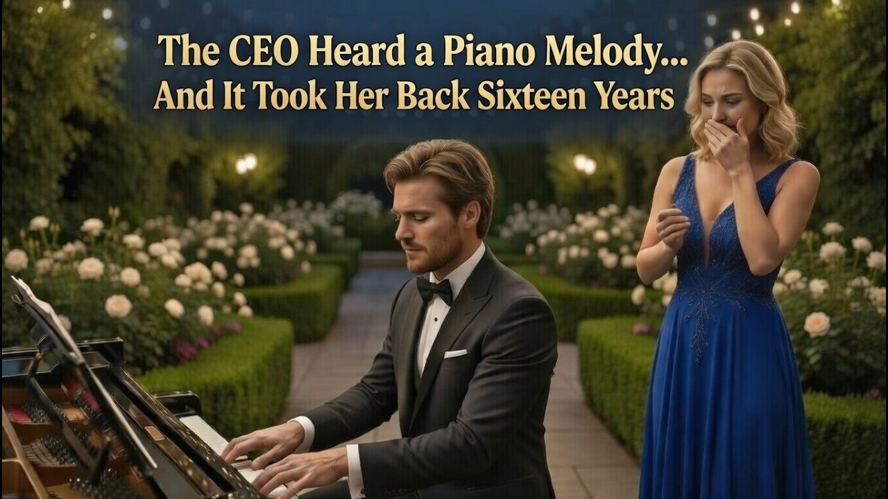 The CEO Heard a Piano Melody… And It Took Her Back Sixteen Years