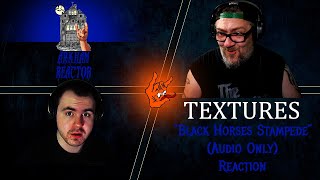 Again...OOFT...THAT VOICE!!! | Textures - Black Horses Stampede (Audio Only) Reaction