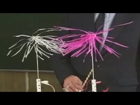 Опыты по физике. Взаимодействие заряженных тел