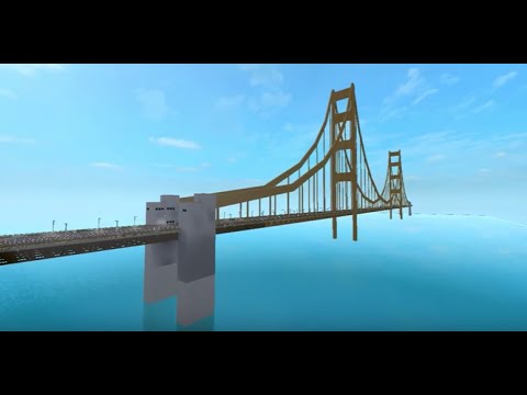 Roblox Golden Gate Bridge Complete Youtube - b r i d g e roblox