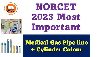 Medical Gas Pipe line System || Colour code ISO/US Guideline #medicalgaspipelinecode #rncc #norcet