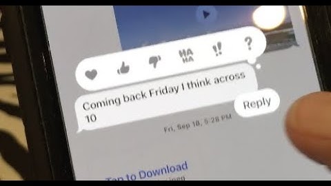 How to reply to previous messages in messages on iPhone iOS 14