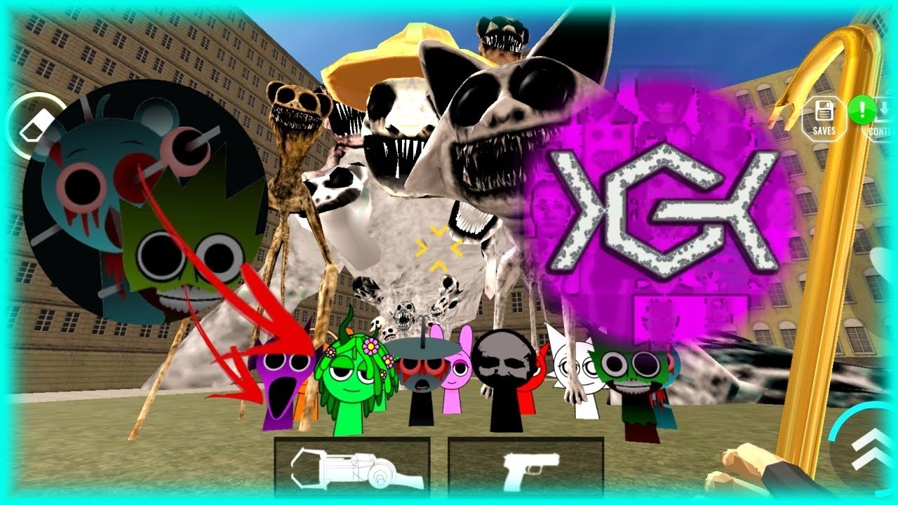 Sprunki Mod God NEW UPDATE 5.3.0 Sprunki vs different monsters in Nextbots In ...