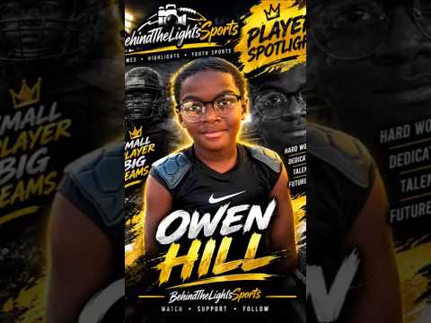 Owen Hill 8U Football Player Spotlight 🔥 | Top 10 Georgia Youth Football