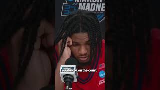 Zuby Ejiofor broke down in tears responding to what he wants the St. John's fans to remember him by