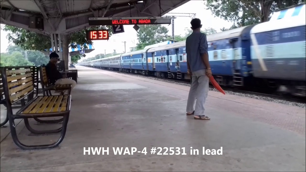 Afternoon High-Speed Action on Howrah Kharagpur Main Line