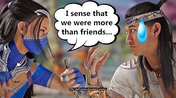 Kitana Notices a Special Bond with Liu Kang