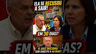 Inquilina SE RECUSOU a sair após venda da casa! 🤯 #justiça