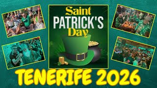 TENERIFE - ST PATRICK’S DAY 2026 - PUB CRAWL TIME!! #tenerife #stpatricksday 