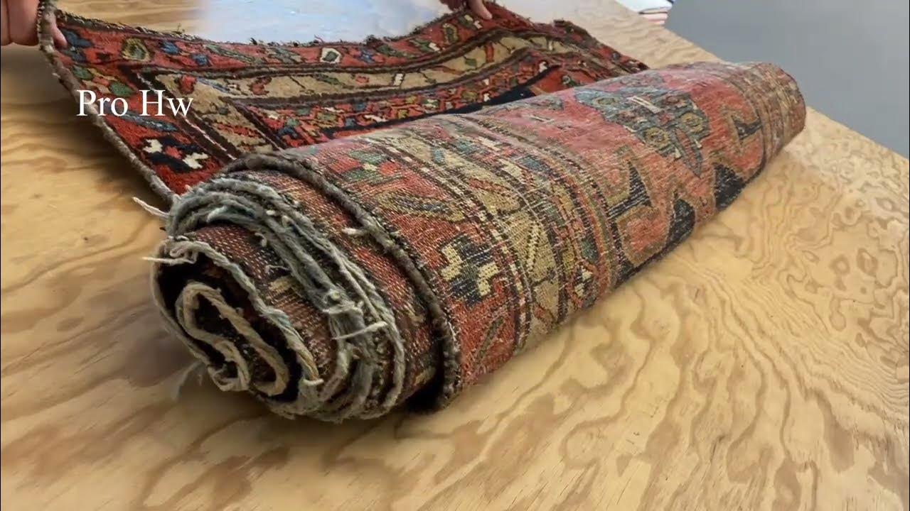Repair/ Sewing Carpet edges; Persian rug edges and fringes repair