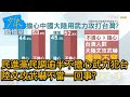 民進黨民調逾半不擔心武力犯台 陸文攻武嚇不當一回事? 少康戰情室 20201023