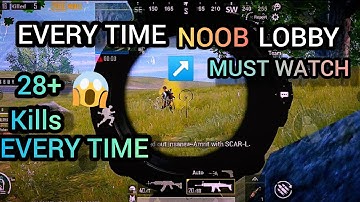 HOW TO GET NOOB LOBBY EVERYTIME IN PUBG MOBILE |BY IbbuXgaming