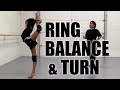 How To: Ring Balance & Turn | Rhythmic Gymnastics