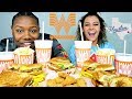 Whataburger Mukbang🍔🍟🥤 (First Mukbang In Houston)