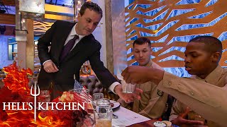 US Marine Has To Send Back Raw Fries | Hell's Kitchen