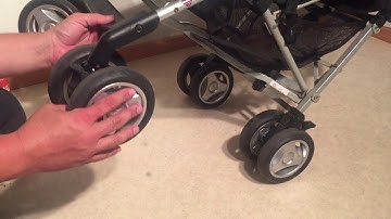 How to Fix Rotation / Swivel Problems with the  Wheels on a Silver Cross Pop