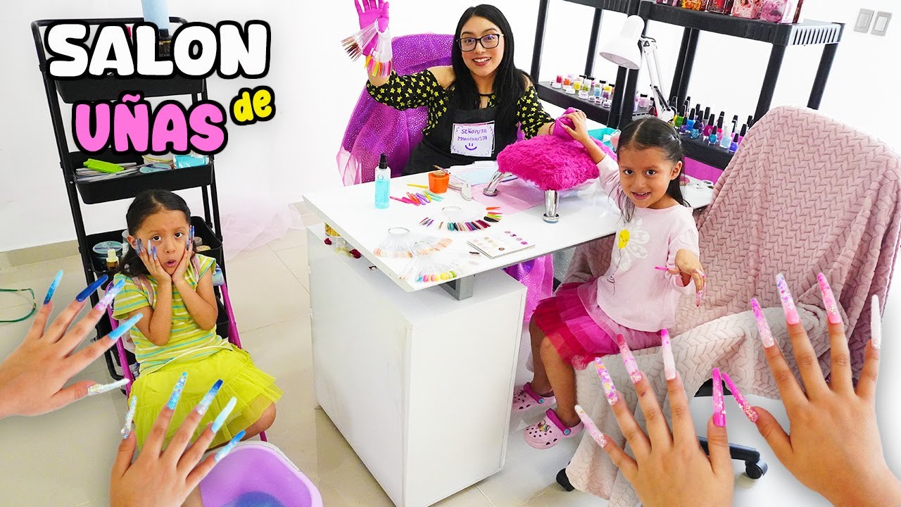 HAGO un SALÓN de UÑAS y lo ATIENDO 💅🏻