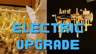Electric Strandbeest Robot Moves Very Fast!