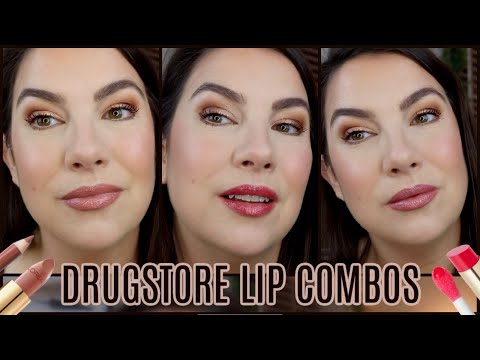 6 DRUGSTORE LIP COMBOS You Should Know About