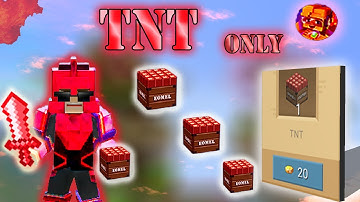 TNT Only Challenge In Egg Wars | Blockman Go Gameplay (Android , iOS)