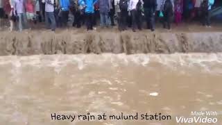 Flood At Mulund Station