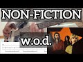 w.o.d. - NON-FICTION/ベース/初心者/弾いてみた/かっこいい曲/tab譜/bass cover
