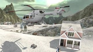 Helicopter Snow Hill Rescue 17 Android Gameplay HD screenshot 4